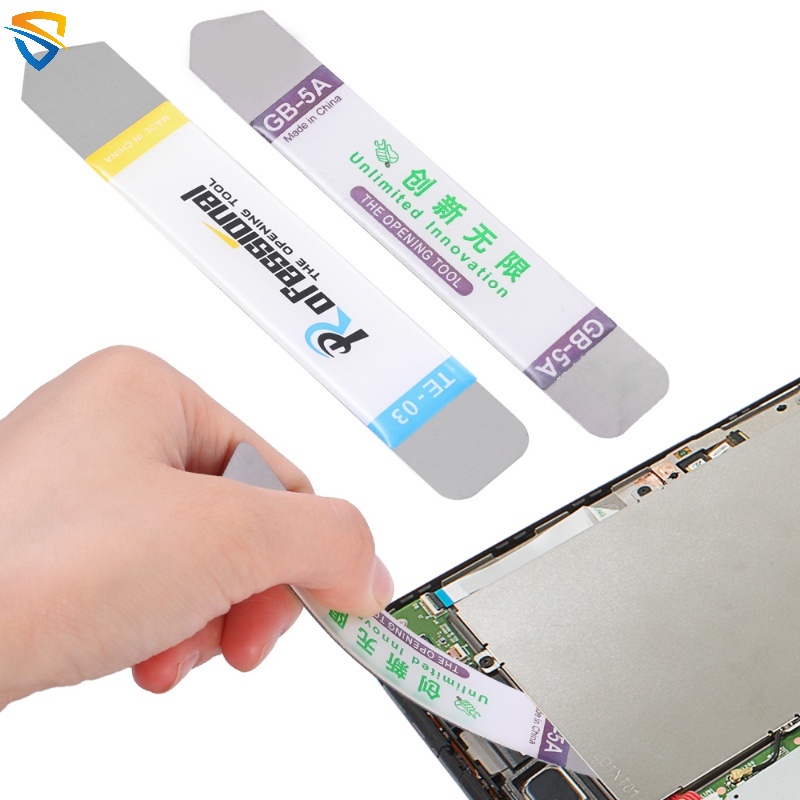Dụng Cụ Tháo Gỡ Pin Điện Thoại / Máy Tính Bảng Bằng Thép Không Gỉ Mềm Mỏng Nhẹ Đa Năng