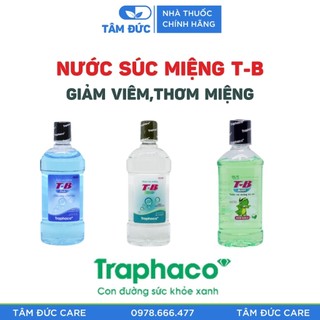 ✅ Nước súc miệng T-B Fresh- Làm Sạch Khoang Miệng, Giảm Viêm Lợi, Thơm Miêng Nhanh Chóng - ĐỨC TÂM CARE [CHÍNH HÃNG]