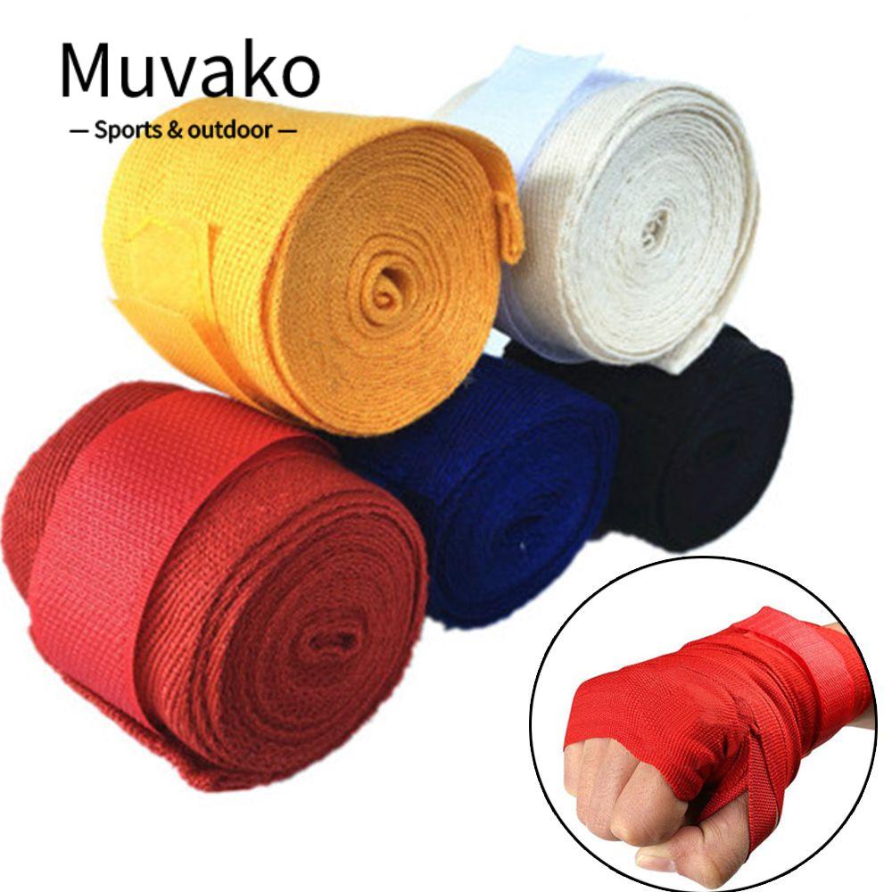 Băng Quấn Bảo Vệ Cổ Tay Bằng Cotton Dùng Tập Boxing MUVAKO