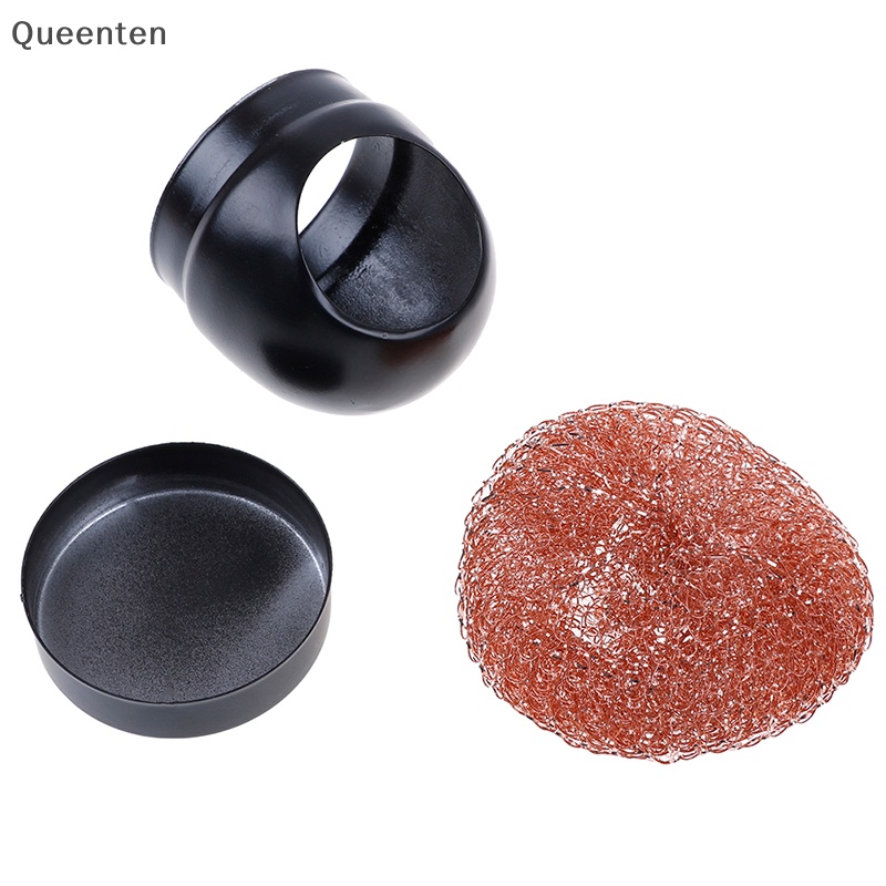 Queenten Bộ Dụng Cụ Vệ Sinh Mũi Hàn Sắt Kèm Dây Thép Và Giá Đỡ QT