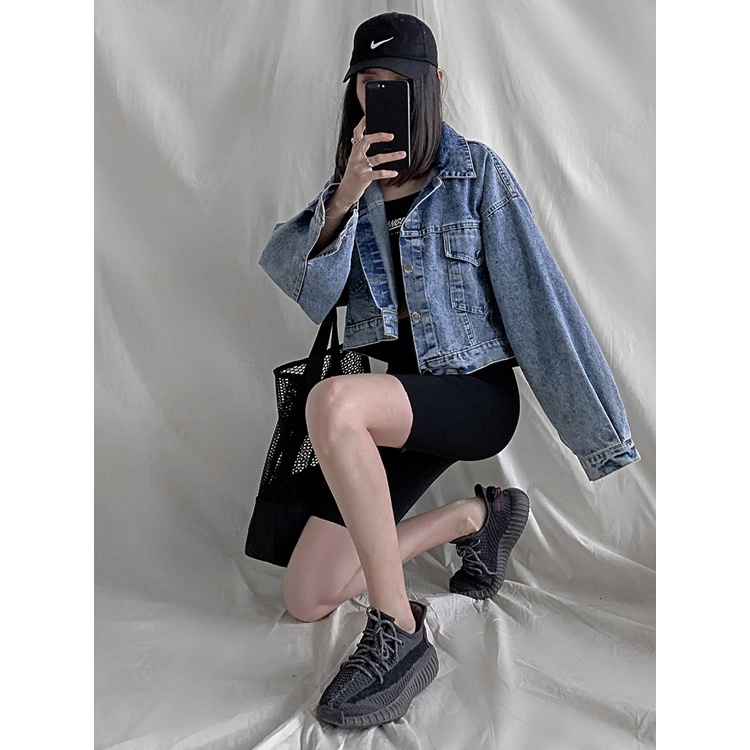 Quần Legging Thể Thao Hoạ Tiết Cá Mập Thiết Kế Ôm Sát Tôn Dáng