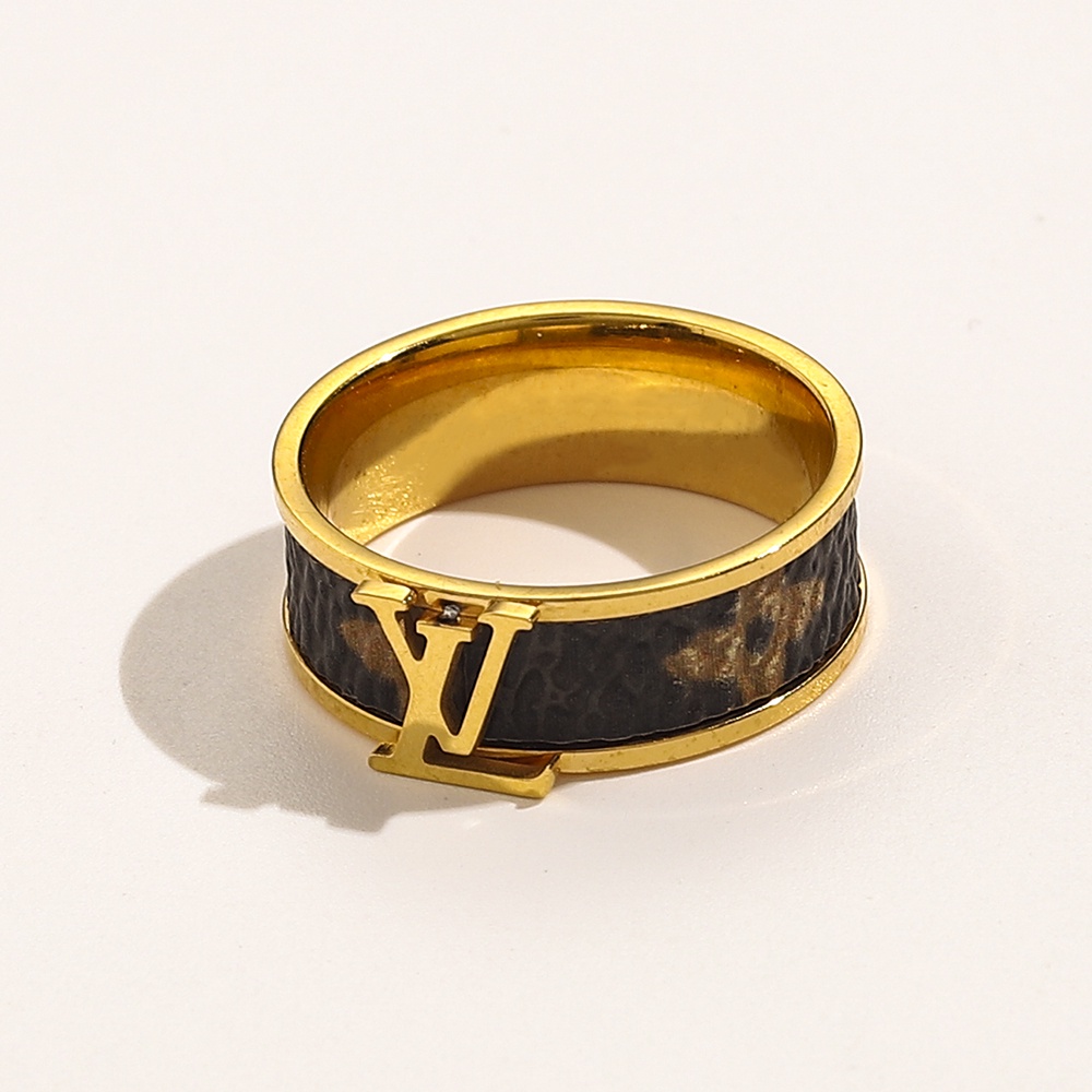 Louis vuitton Nhẫn lv Bạc 925 Phong Cách Hàn Quốc Đơn Giản Sáng Tạo Dành Cho Nữ