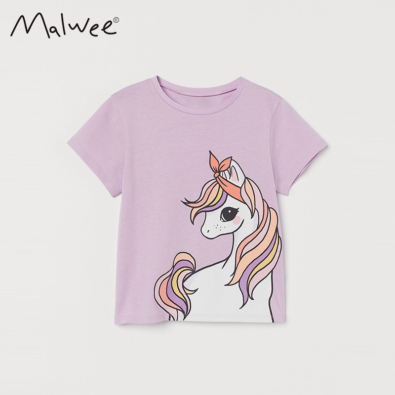 Áo thun ngắn tay Malwee hoạ tiết