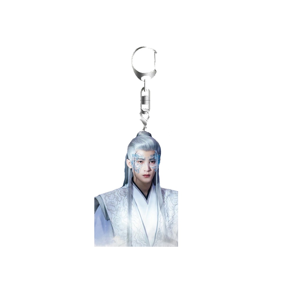 Móc Khóa Acrylic In Chữ Lost You Forever Tan Jianci