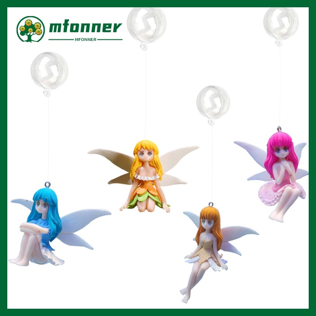 Tượng Đồ trang trí Nàng Tiên Hoa Trang Trí Bể Cá