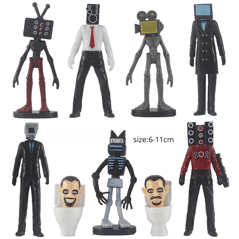 Mô Hình Nhân Vật Skibidi Toilet Speakerman TV Man