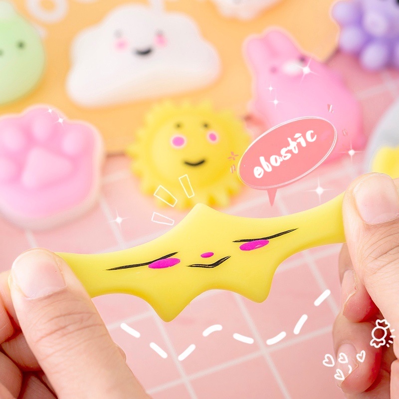 Đồ chơi squishy động vật dễ thương antistress ball bóp mochi rising toys