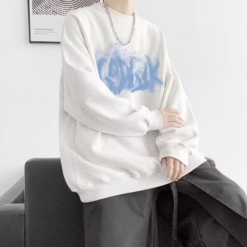 Dunst Shop  Áo sweater nam áo dài tay áo Nỉ siêu rẻ phù hợp nam nữ 2023 NEW DS230807 ins Korean Style Hàn Quốc Thời trang C90AJBA 36Z230909