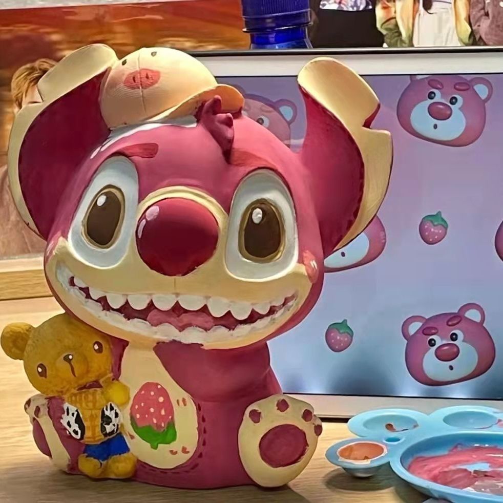 Ống Heo Tiết Kiệm Bằng vinyl Không Co Giãn Hình Chó cinnamon Thủ Công Bán Chạy ubj0