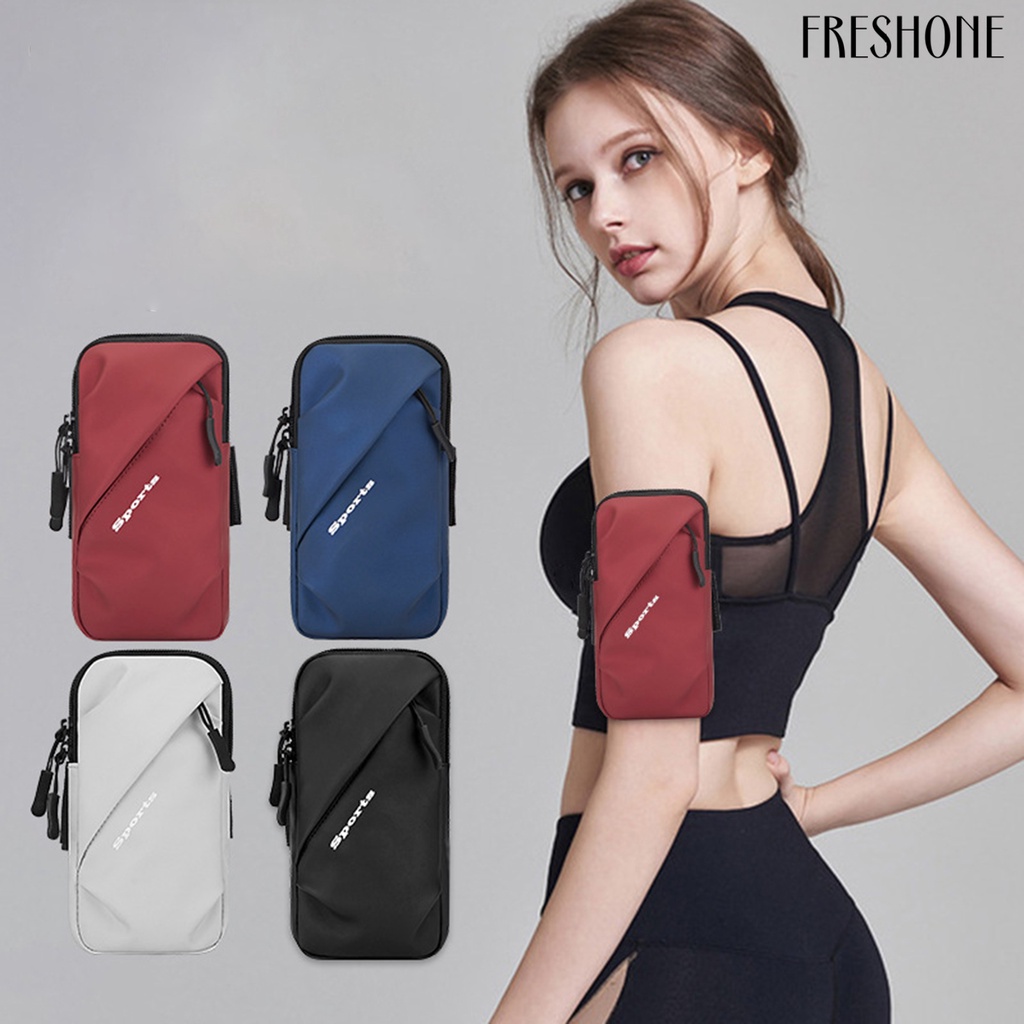 Sports armband thiết kế lưới chống thấm nước thoáng khí tập thể dục workout armband giá đỡ điện thoại cho ngoài trời