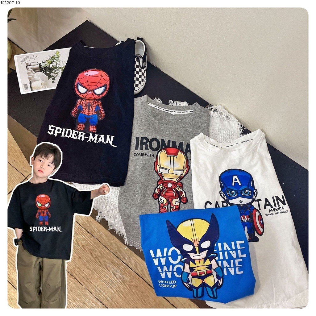 Áo siêu nhân phát sáng cho bé