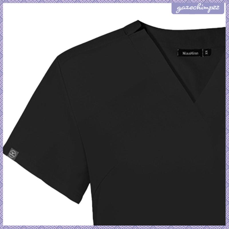 Uniforms scrub set nurse top pants bộ đồ làm việc cho cửa hàng thú cưng spa beauty salon