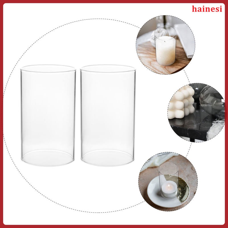 Clear candle cover holders pillar candles glass hộ gia đình đóng hộp thẳng hainesi.vn