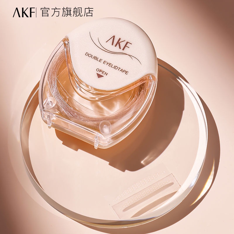 Akf Miếng Dán Mắt Dạng Kép Vô Hình Tự Nhiên Không Để Lại Dấu Vết Dành Cho Nữ