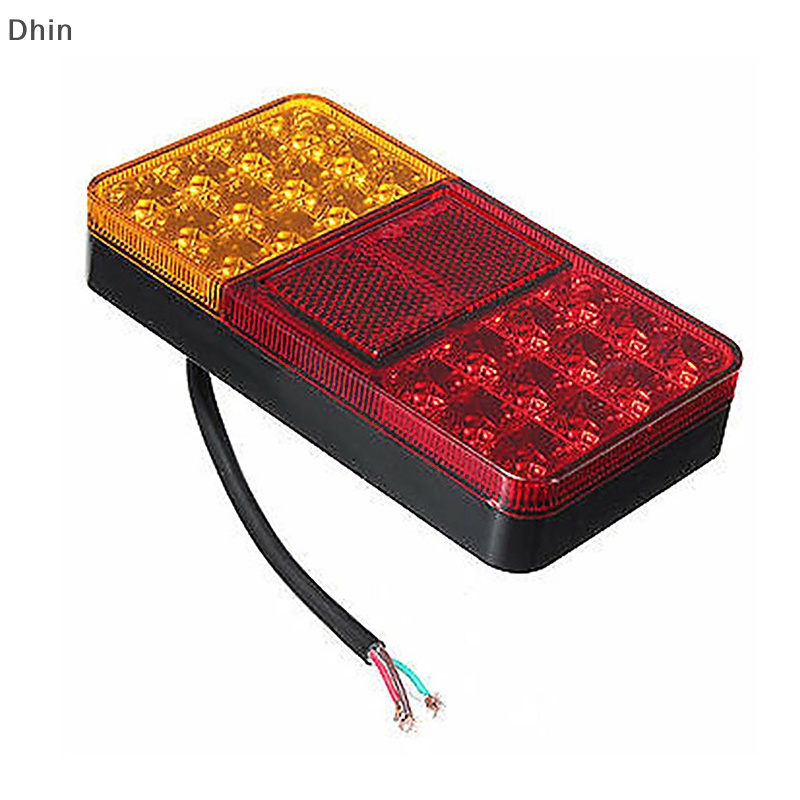 Đèn hậu xe tải ô tô 12v đèn hậu dừng phía sau đèn phanh 24 led chỉ báo chống thấm nước đèn tín hiệu thuyền trailer caravan van xe tải cod