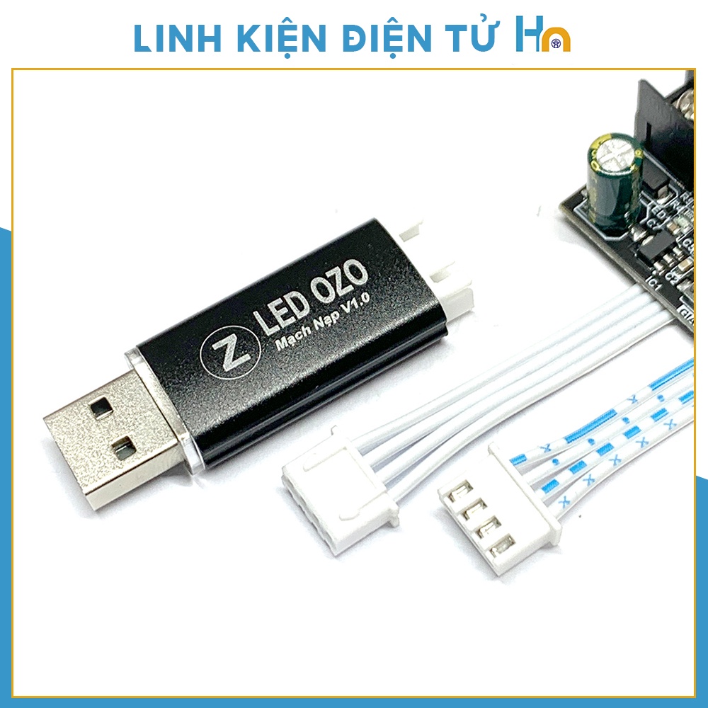 Mạch nạp hiệu ứng led vẫy cho mạch led OZO - nạp chương trình, hiệu ứng