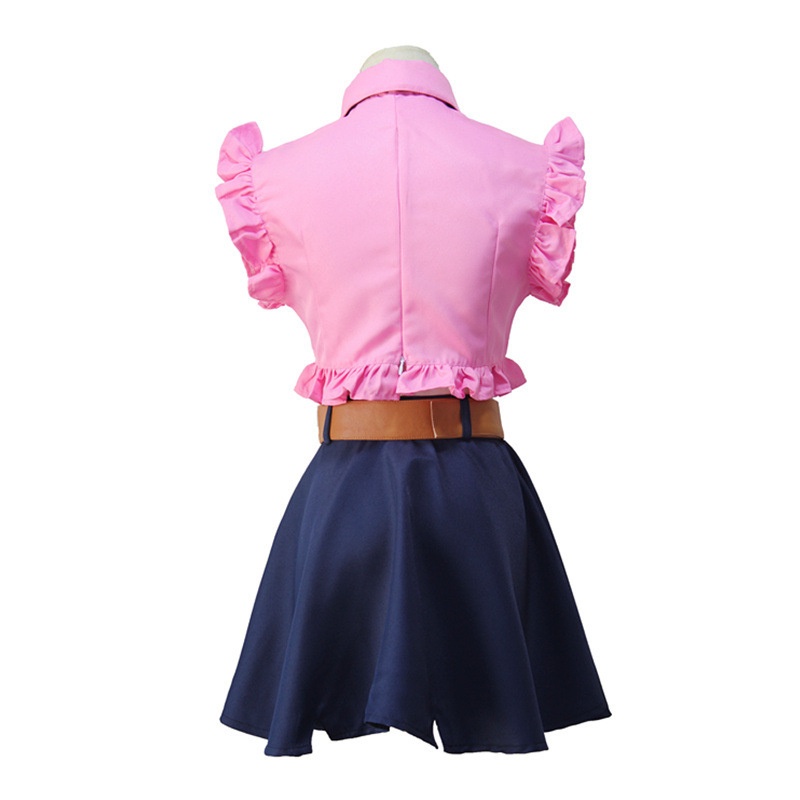Bảy deadline sin cosplay cho cô gái trưởng thành, sư tử elizabeth, quần áo mùa hè, thắt lưng, thắt nơ
