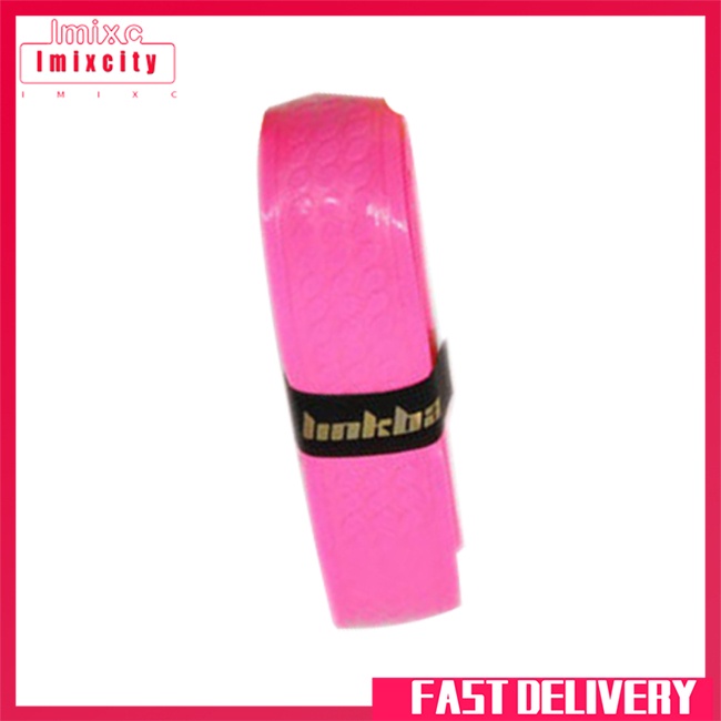Imixcity tennis racket badminton grip tape overgrips anti-slip multicolor handle grip protection tape for fishing rod