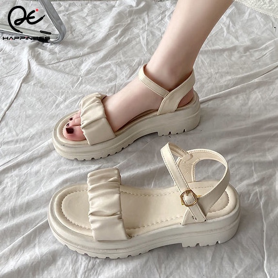 Hq367 Sandal Roman Phong Cách Thiên Thần Cho Nữ Sinh