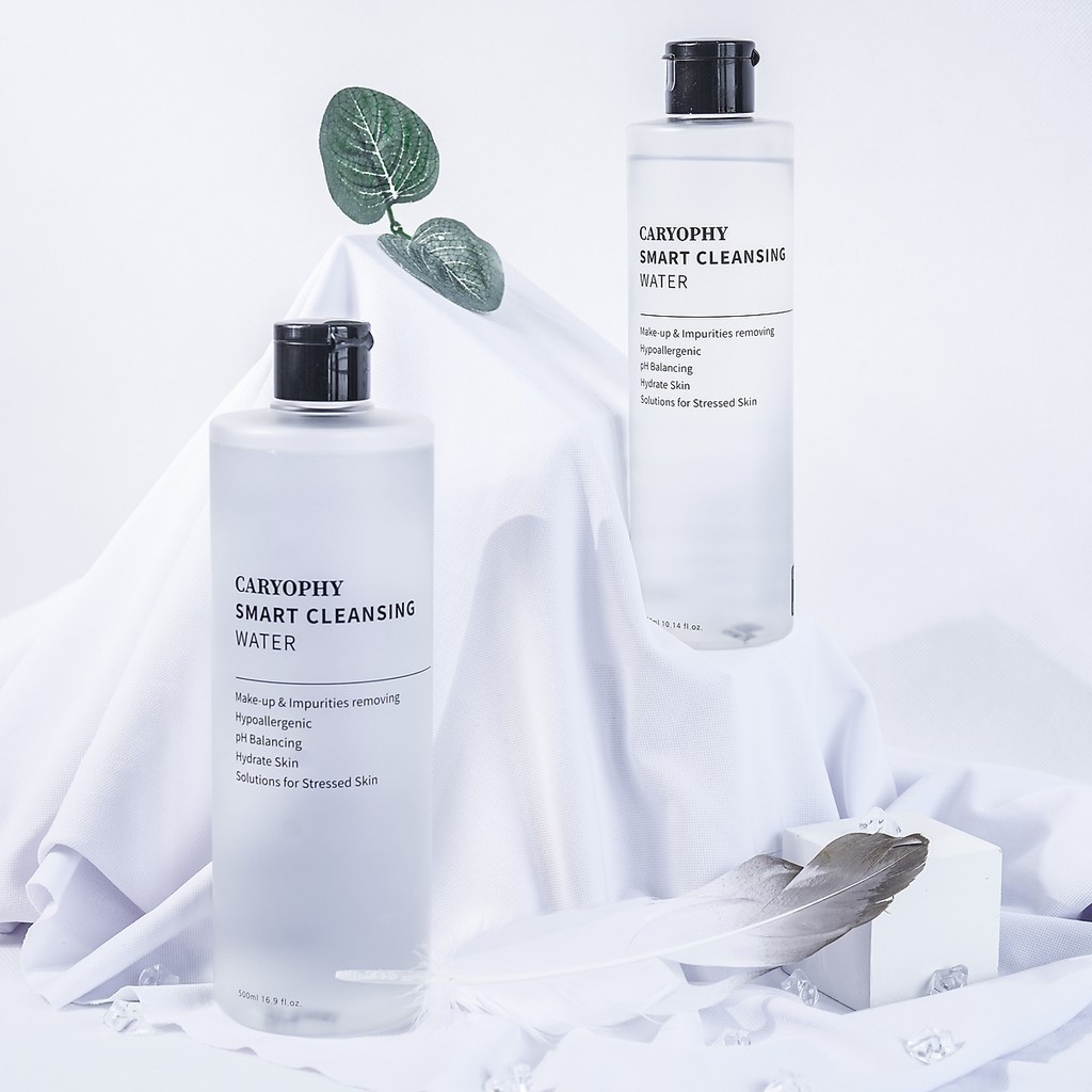 Nước tẩy trang làm sạch da Caryophy Smart Cleansing Water Hàn Quốc 300ml, 500ml