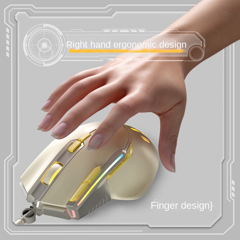 Chuột cơ cáp e-sports g3 chuột quang cơ học trò chơi văn phòng kinh doanh máy tính xách tay máy tính để bàn chuột usb