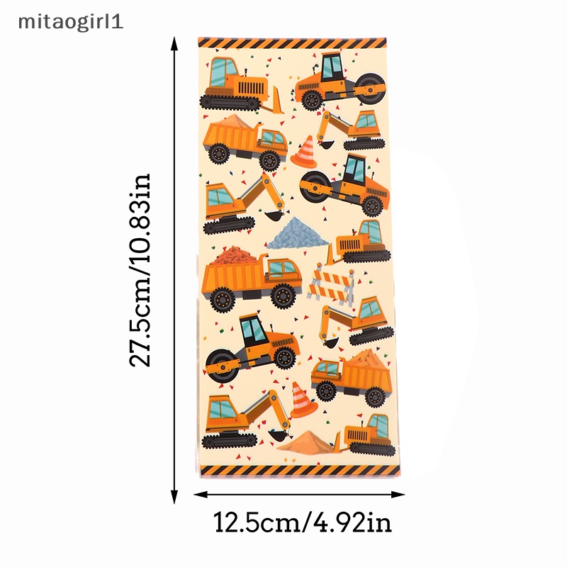 50 cái túi kẹo bên động vật rừng xây dựng chủ đề sinh nhật túi quà boutique