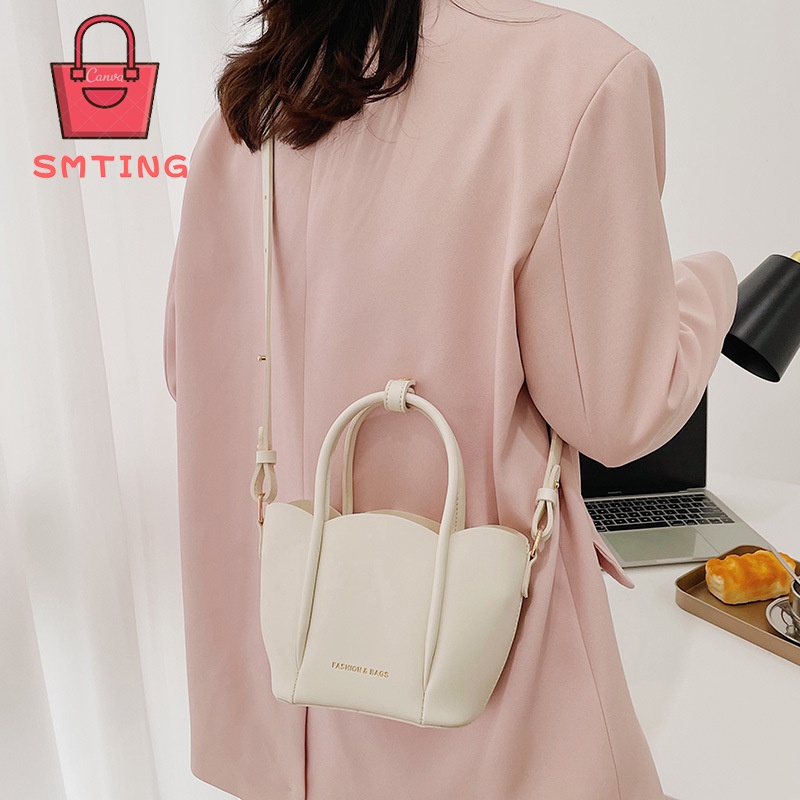 SMTING  Túi đeo chéo Túi Vải nữ 2023 NEW  Thanh lịch Thoải mái Phong cách Hàn Quốc L91TRJJ 37Z230911