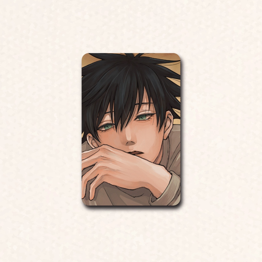 FREESHIP ⭐️ Card Bo Góc Megumi Fushiguro Trong Jujutsu Kaisen - Cán Màng Nhám Chống Xước - Kháng Nước Nhẹ