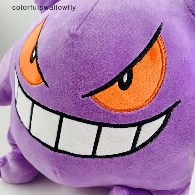 Colorfulswallowfly 30 cm kawaii pokemon gengar ba lô túi sang trọng cosplay sinh viên phim hoạt hình túi đi học cho trẻ em quà tặng sinh nhật csf