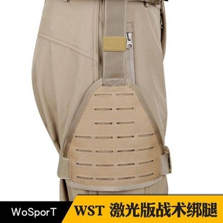 WoSportT WST Laser Tactical Leggings MOLLE System Waistband Attached Leggings