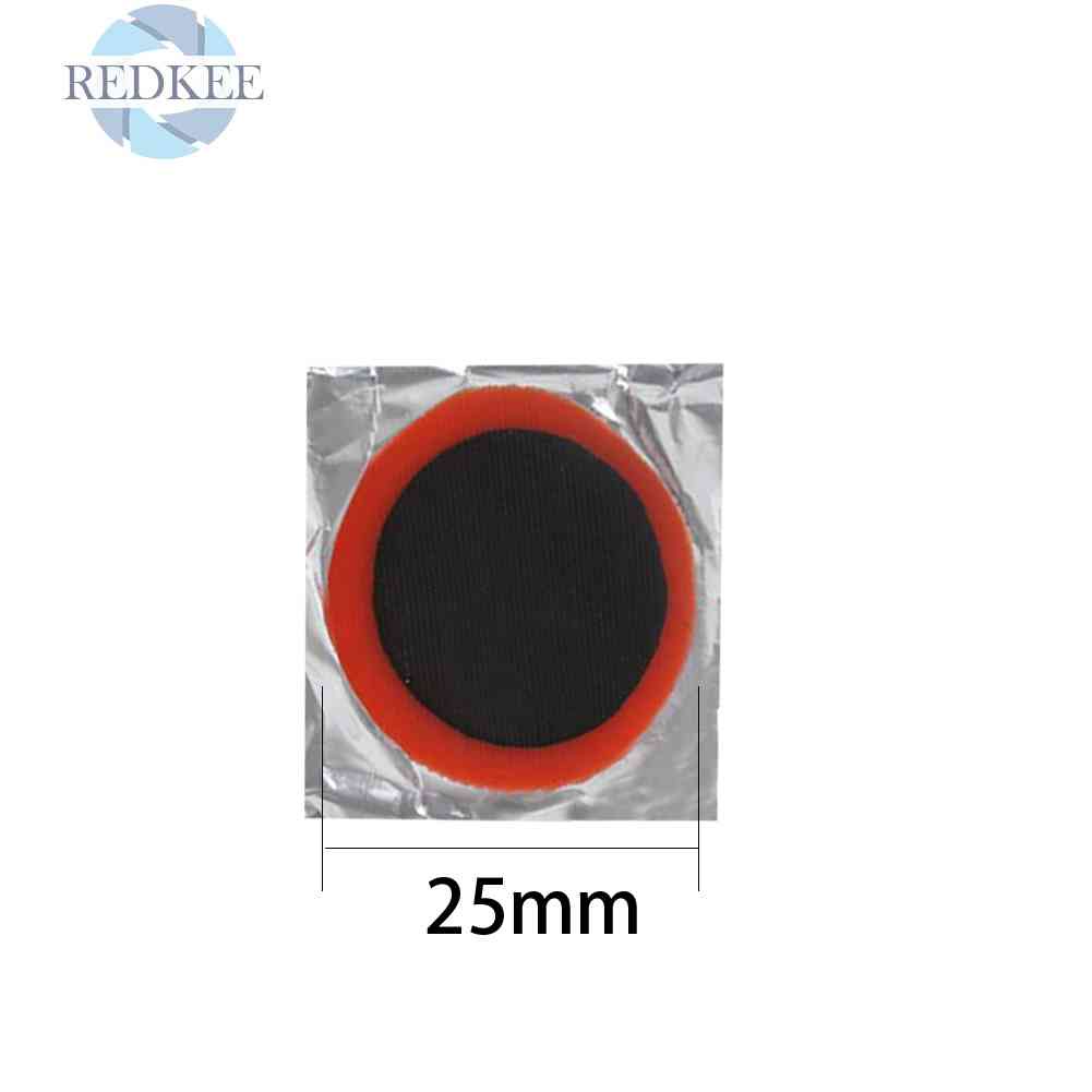 Bộ 48 Miếng Cao Su Vá Lốp Xe Hình Tròn 25mm