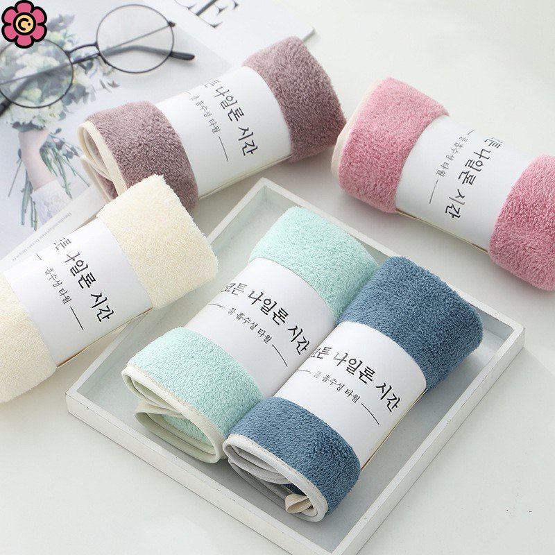 Khăn Tắm, Khăn Mặt Lông Cừu Hàn Quốc 30X60Cm Chất Bông Mềm Mịn, Thấm Nước Nhanh