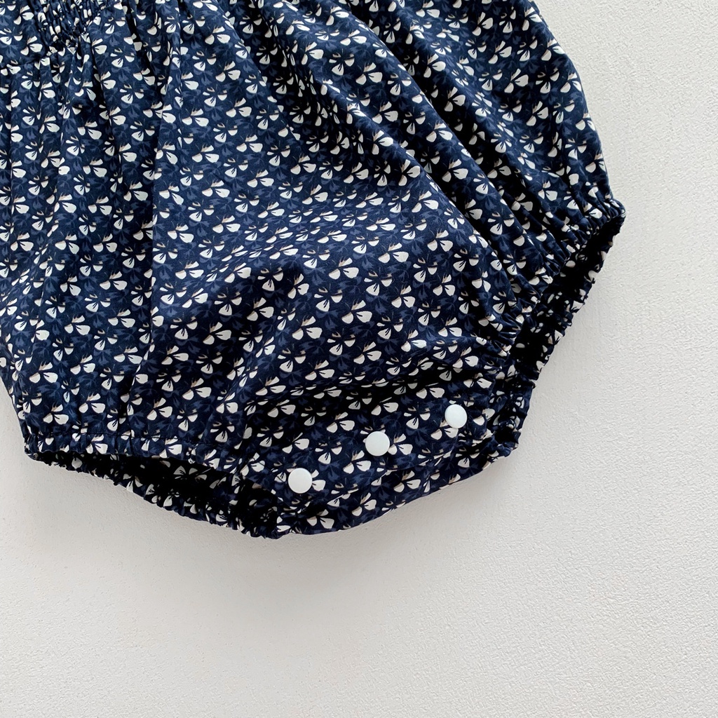 Bộ Áo Liền Quần Không Tay In Hoa Thời Trang Mùa Hè Cho Bé Gái