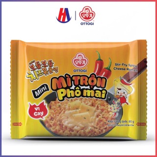 Mì trộn phô mai vị cay ottogi mini 80g