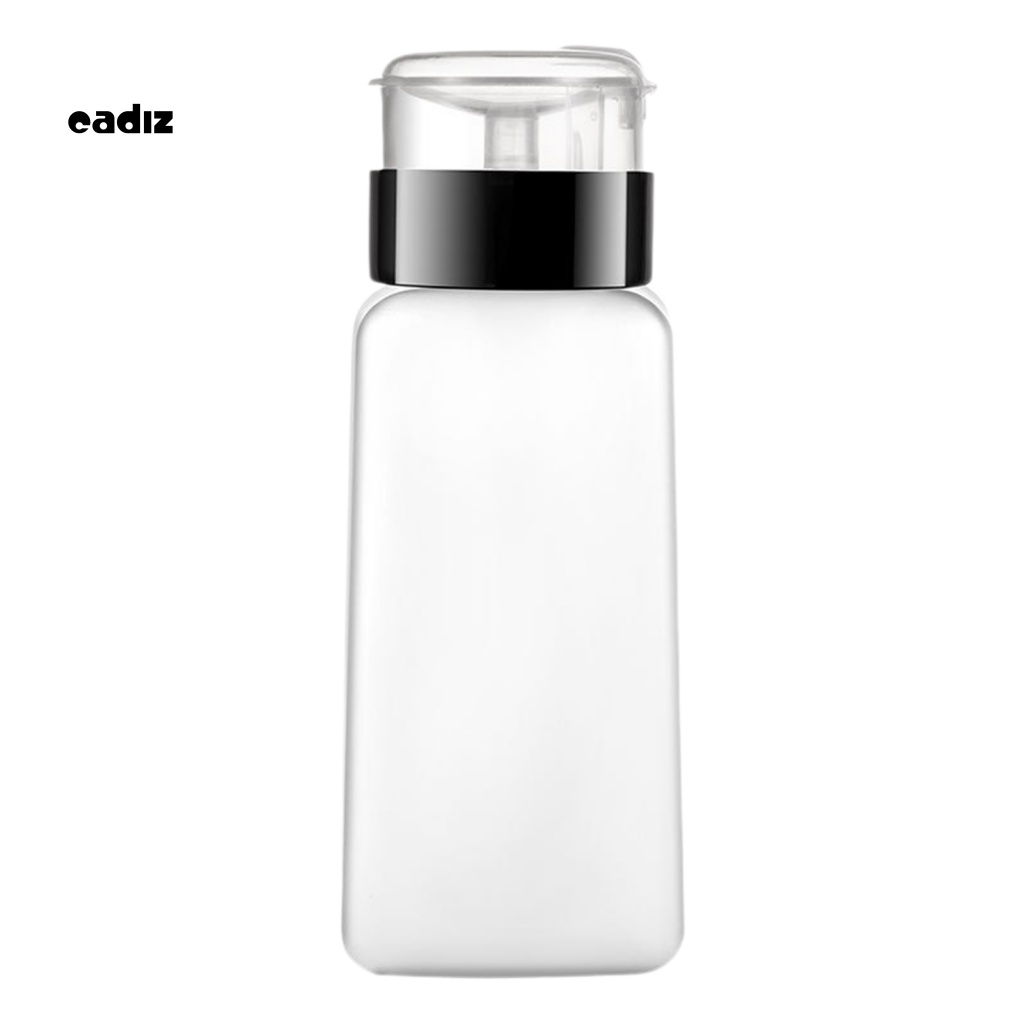 Chai Nhựa Rỗng Trong Suốt Dạng Ấn Đựng Dung Dịch Tẩy Sơn Móng Tay