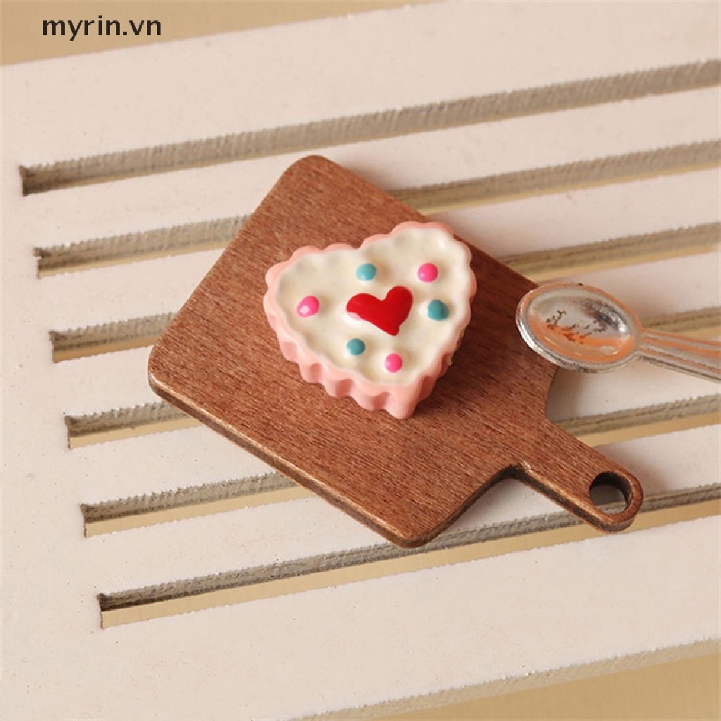 Set 5 Thớt Cắt Bánh Mì / Món Tráng Miệng Trang Trí Nhà Búp Bê 1: 12