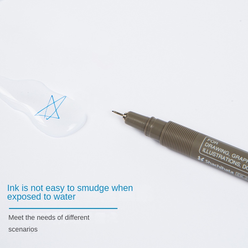 Bút Vẽ Graffiti Ngòi 0.05-0.8mm Màu Đen / Xanh Dương / Đỏ / Xanh Lá Kiểu Nhật Bản