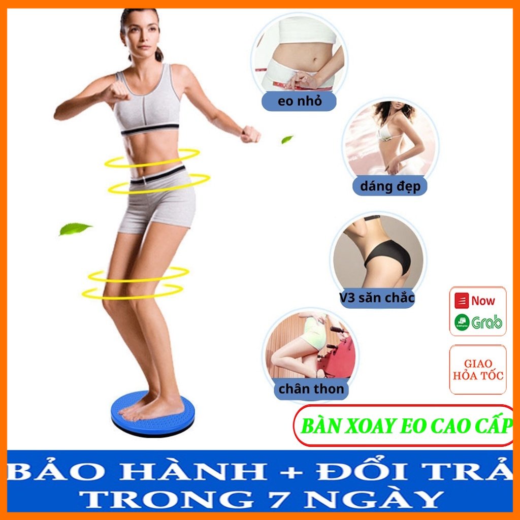 Bàn xoay eo đôi thông minh 360 độ bằng sắt tập thể dục aerobic giảm cân mỡ bụng hàng cao cấp giá rẻ 1