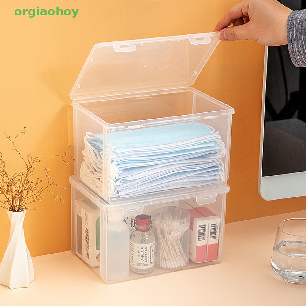 Hộp Đựng Khẩu Trang Sức Chứa Lớn Chống Bụi Chống Nước