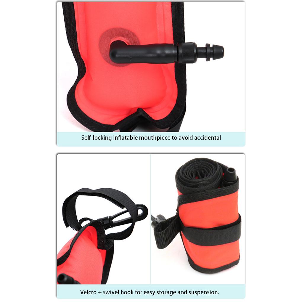 Bộ 1 / 2 Phao Đánh Dấu Bề Mặt Khi Lặn Chuyên Nghiệp