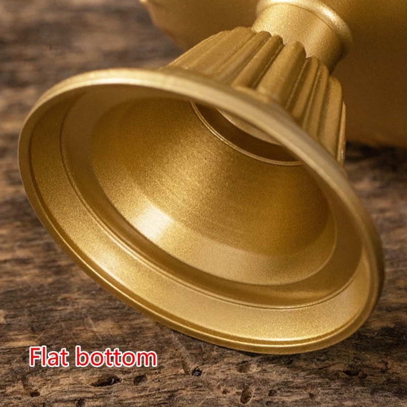 Giá Đỡ Nến Bằng Đồng Thau Hình Hoa Sen Phong Cách Phật Giáo