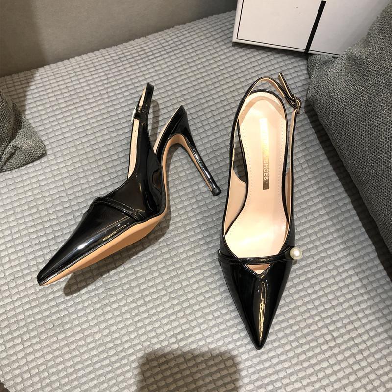 Craes cũng cảm thấy thoải mái!Giày Cao Gót Nữ Hở Ngón Màu Sắc Thời Trang