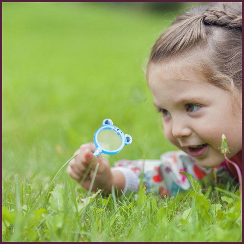 Kính Lúp Phóng Đại 3X Cầm Tay Tiện Dụng Cho Bé