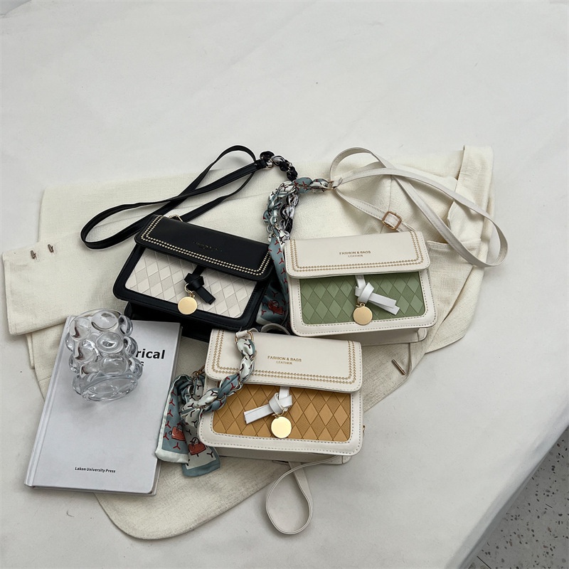 Túi Đeo Chéo Hình Vuông Nhỏ Đơn Giản Thời Trang Mùa xuân Cho Nữ TTF759
