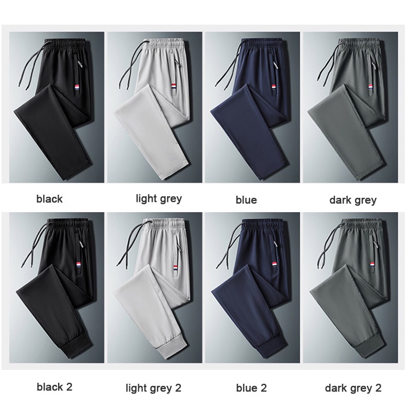 DICHUANGZHE Phong cách thể thao thời trang xuân thu Quần dài nam thoáng khí cỡ lớn