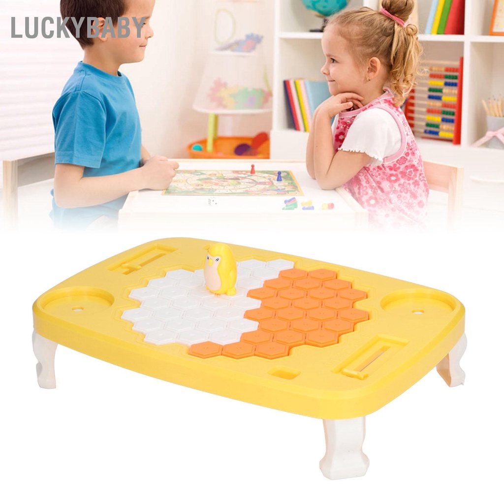 LUCKYBABY Trò Chơi Phá Khối Băng Cha Mẹ Con Trí Thông Minh Bảng Đập Đá Tương Tác Cho Trẻ Em Bé Trai Gái