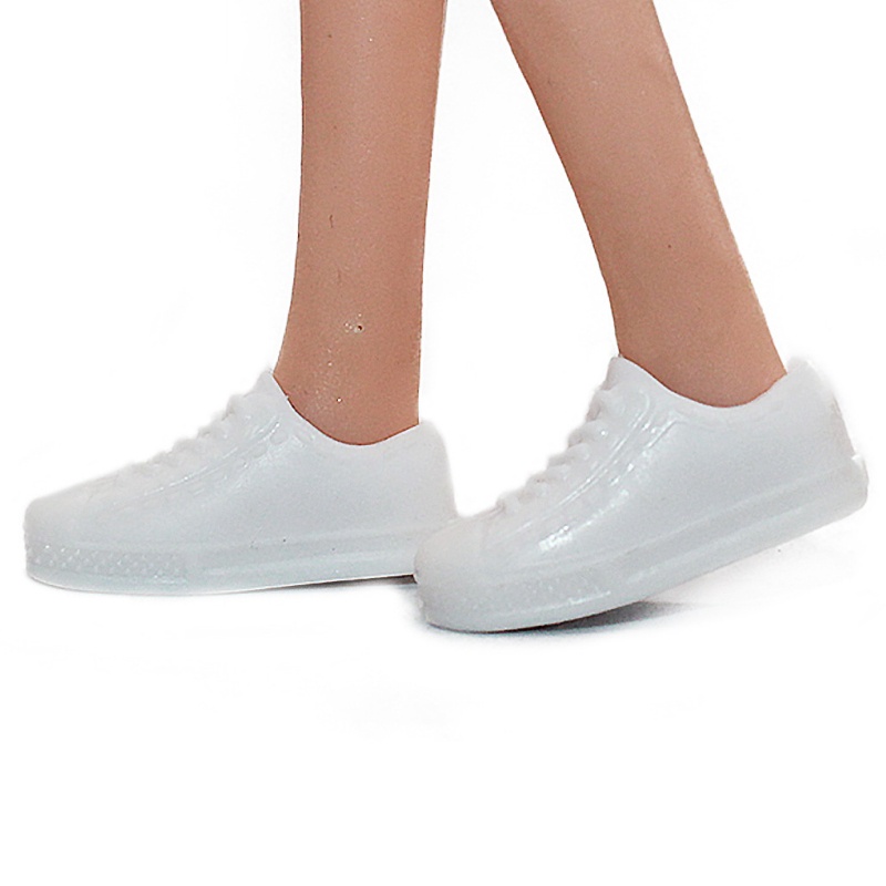 1 Đôi Giày Đế Bằng 30cm Dành Cho Búp Bê Barbie