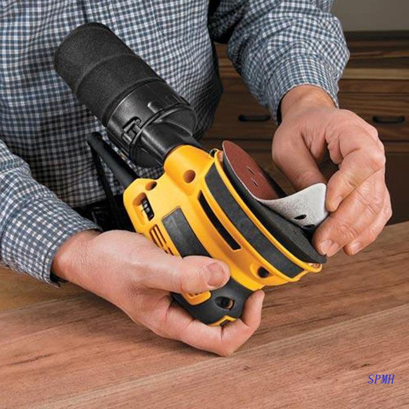 Giấy Nhám Hình Tròn 125mm 8 Lỗ Chuyên Dụng Đánh Bóng