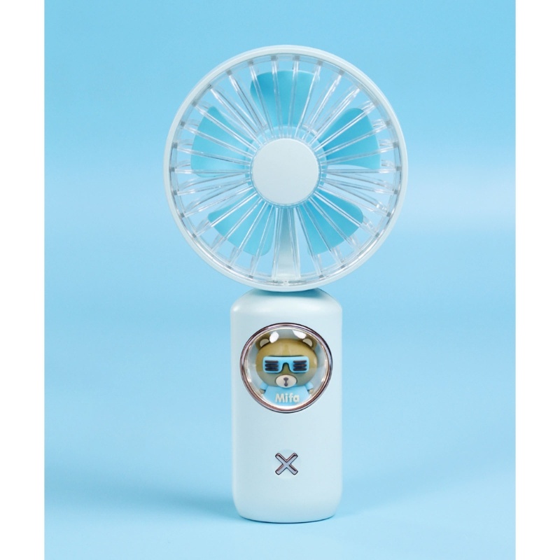 Quạt Mini Cầm Tay 3 Tốc Độ Bằng Nhựa Cổng Sạc USB Có Thể Điều Chỉnh Dùng Cho Mùa Hè