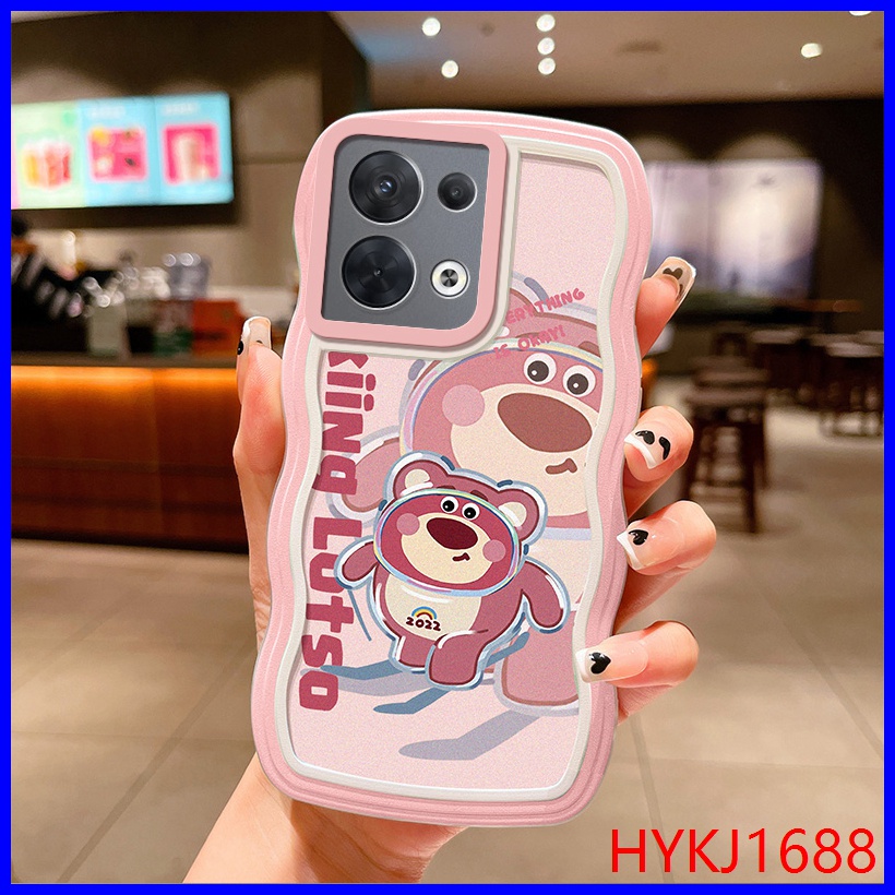 Ốp lưng Oppo Reno8 5G Ốp Điện Thoại tpu Mềm Họa Tiết Lượn Sóng Cho Oppo Reno 8 5G Reno8 5G TY